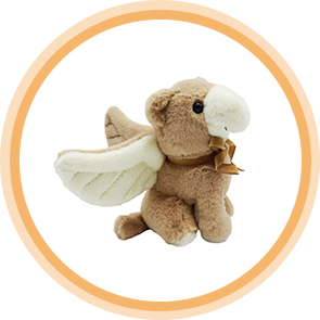 Águila de peluche